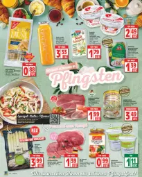 Gazetka promocyjna Edeka - Angebote der Woche - Gazetka - ważna od 27.05 do 27.05.2023 - strona 14 - produkty: Becher, beutel, bio, braten, brot, creme, deka, eis, flasche, fleisch, fleischsalat, garnelen, gin, gulasch, jako, kalbsschnitzel, Kugel, mac, regal, rezept, rezepte, sahne, salat, sauce, saucen, schlagsahne, schnitten, schnitzel, smoothie, smoothies, spargel, Spezi, suppe, suppen, Ti, Vegeta