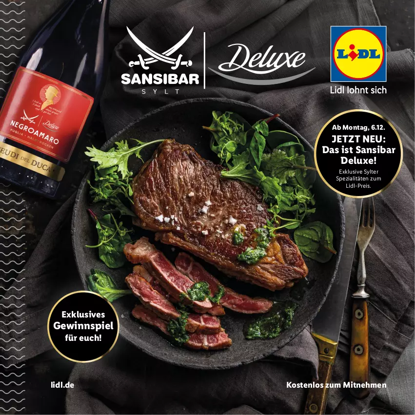 Aktueller Prospekt Lidl - Sansibar - von 29.11.2021 bis 01.01.2022 - strona 1