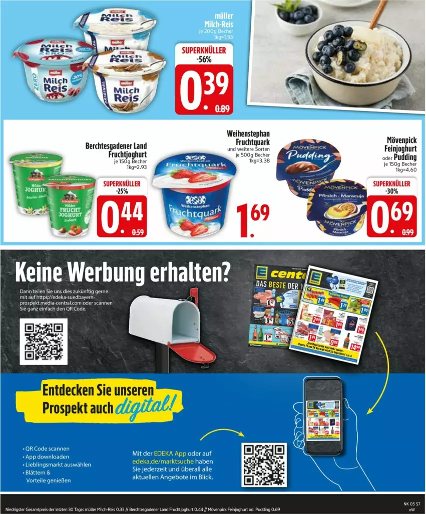 Aktueller Prospekt Edeka - Prospekte - von 27.01 bis 01.02.2025 - strona 9 - produkty: Becher, deka, eis, feinjoghurt, frucht, fruchtjoghurt, joghur, joghurt, mövenpick, pudding, reis, tee, Ti, weihenstephan