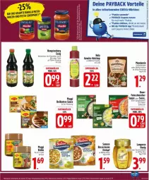 Gazetka promocyjna Edeka - Prospekte - Gazetka - ważna od 01.02 do 01.02.2025 - strona 15 - produkty: barilla, beutel, bio, Blüte, coupon, coupons, deka, eintopf, eis, elle, feinschmecker, flasche, gewürz, Hela, hengstenberg, honig, ketchup, knorr, langnese, linsen, maggi, mehl, Meister, mondamin, payback, pesto, Ria, sauce, saucen, Soße, suppe, teller, Ti, topf