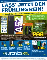 Gazetka promocyjna Euronics - Prospekte - Gazetka - ważna od 23.03 do 23.03.2022 - strona 1 - produkty: akku, angebot, angebote, auto, Bau, elle, ente, ladegerät, mac, pils, ring, Samsung, schnellladegerät, tee, Ti, torte, wasser