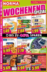 Gazetka promocyjna Norma - Norma - Gazetka - ważna od 21.10 do 21.10.2024 - strona 18 - produkty: activia, Becher, beere, beeren, braten, cerealien, chicken nuggets, eis, filet, filets, fleisch, frucht, Grießpudding, hackfleisch, hähnchenbrust, heidelbeere, heidelbeeren, Kinder, kinder schokolade, kühlregal, lebensmittel, meersalz, natur, nuggets, pudding, regal, reis, rind, rinder, rinderhackfleisch, saft, sahne, salz, Schal, Schale, schoko, schokolade, schwein, schweine, schweinerücken, sim, simba, Ti, tiefpreis, vanille, wein, weine, Yo, yogurette