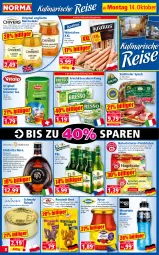 Gazetka promocyjna Norma - Norma - Gazetka - ważna od 21.10 do 21.10.2024 - strona 8 - produkty: Ajvar, Becher, beutel, Brei, brot, cassis, eis, Elektro, fenchel, flasche, fleisch, frischkäse, früchte, früchten, Früchtetee, getränk, gin, ginger, ilag, Käse, ketchup, kräuter, kräutern, kühlregal, malz, marmelade, natur, orange, Palette, pils, regal, reis, russisch brot, Schmalz, schwein, schweine, schweinefleisch, Speck, Sport, südtiroler, tee, Ti, usb, wein, weinbrand, weine, Wild, würstchen