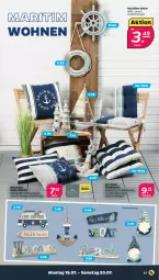 Gazetka promocyjna Netto - Woche 29 - Gazetka - ważna od 20.07 do 20.07.2024 - strona 17 - produkty: Bau, baumwolle, kissen, Ria, sitzkissen, Ti, wolle