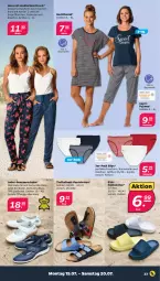 Gazetka promocyjna Netto - Woche 29 - Gazetka - ważna od 20.07 do 20.07.2024 - strona 23 - produkty: Bau, baumwolle, bett, Cap, decksohle, dell, elle, hemd, hose, LG, Mode, Nachthemd, pantolette, pantoletten, Pyjama, Ria, schuhe, slip, slips, Tasche, taschen, Ti, wolle