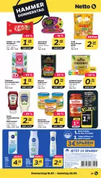 Gazetka promocyjna Netto - Woche 29 - Gazetka - ważna od 20.07 do 20.07.2024 - strona 29 - produkty: aufstrich, Bau, beere, beeren, brot, brotaufstrich, burger, creme, deo, deospray, eis, erdbeere, erdbeeren, gemüsemais, getränk, heinz, ketchup, kitkat, lion, mais, mayonnaise, mikado, nivea, reis, shampoo, Soße, tagescreme, tee, teekanne, Ti, tomate, tomaten, tomatenketchup, trolli, Yo