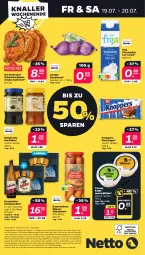 Gazetka promocyjna Netto - Woche 29 - Gazetka - ważna od 20.07 do 20.07.2024 - strona 32 - produkty: alle artikel ohne dekoration, angebot, auer, Bau, Bauer, bio, coupon, dekoration, eis, elle, hasseröder, knoblauch, knoppers, konfitüre, küche, milch, nuss, nussriegel, pils, premium pils, reis, riegel, Rostocker, Rückensteak, rückensteaks, salat, schwein, schweine, schweinerücken, Spezi, steak, steaks, Ti, wein, weine, wiener, wiener würstchen, würstchen