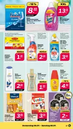 Gazetka promocyjna Netto - Woche 27 - Gazetka - ważna od 08.07 do 08.07.2023 - strona 27 - produkty: aeroxon, Autan, bio, creme, cremedusche, dove, dusche, ente, Finish, frolic, hundesnack, hundesnacks, Hundetrockennahrung, insektenschutz, kraft, LG, Nassnahrung, oxo, Rauch, reiniger, rwe, sagrotan, Schal, Schale, sekt, shampoo, snack, snacks, spee, spülmaschinen, spülmaschinentabs, Ti, Trockennahrung, vita, vitakraft, waschmittel, wc-gel