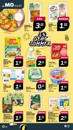 Gazetka promocyjna Netto - Woche 27 - Gazetka - ważna od 08.07 do 08.07.2023 - strona 4 - produkty: bacon, dip, exquisa, feinkost, Geflügel, geflügelsalat, gervais, grill, joghur, joghurt, joghurt nach, kräuter, kuchen, nuss, pfanne, pfannen, quark, salat, schinken, sim, Ti, und pfanne, Vegeta, würfel