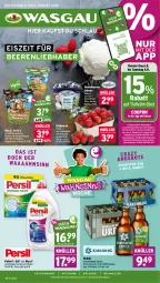 Gazetka promocyjna Wasgau - Gazetka - ważna od 08.08 do 08.08.2026 - strona 1 - produkty: auer, Becher, beere, beeren, coupon, eis, elle, erdbeere, erdbeeren, flasche, heidelbeere, heidelbeeren, mw-flasche, obst, reis, Schal, Schale, Stier, Ti, wein