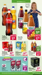 Gazetka promocyjna Wasgau - Gazetka - ważna od 08.08 do 08.08.2026 - strona 21 - produkty: angebot, auer, cola, drink, eis, eistee, erfrischungsgetränk, flasche, gerolsteine, gerolsteiner, getränk, getränke, gin, glasflasche, Hohes C, ice tea, lipton, Mezzo Mix, monster, Monster Energy, pet-flasche, reis, säfte, steiner, tee, Ti, zucker