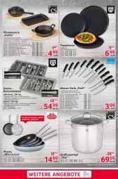 Gazetka promocyjna Selgros - Non Food - Gazetka - ważna od 30.03 do 30.03.2024 - strona 15 - produkty: backofen, besteck, brot, cin, decke, Deckel, edelstahl, eis, filet, fleisch, gabel, herdarten, Holz, kaffee, kuchen, LG, Löffel, messer, Ofen, pfanne, pfannen, pizza, Stielpfanne, Ti, topf, Untersetzer