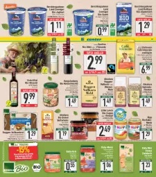 Gazetka promocyjna E Center - Angebote der Woche - Gazetka - ważna od 25.03 do 25.03.2023 - strona 15 - produkty: alpenmilch, antipasti, asti, ball, Becher, beutel, bio, bio-joghurt, Bio-Olivenöl, Bio-Wein, bohne, bohnen, bolognese, Brei, brot, butter, butterkeks, creta vital, darbo, darboven, deka, edeka bio, eintopf, eis, ente, erbsen, flasche, frizzante, früchte, hengstenberg, hipp, hülsenfrüchte, joghur, joghurt, keks, kichererbsen, kidney, korn, Kornbrot, mac, mehl, milch, natur, natura, olive, oliven, olivenöl, pasta, quark, reis, salat, senf, spaghetti, spaghetti bolognese, super-knüller, suppe, Ti, topf, vita, vollkornbrot, wein, weizenmehl, ZTE