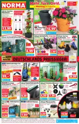 Gazetka promocyjna Norma - Norma - Gazetka - ważna od 03.03 do 03.03.2025 - strona 1 - produkty: abdeckplane, adapter, auer, auto, Bau, Bebe, Behälter, blume, blumen, boss, braun, bürste, dell, edelstahl, eis, elle, fenster, Garten, Gartenschere, Gewächshaus, gin, handschuhe, hochdruckreiniger, Holz, kraft, Kraut, leds, leine, LG, Liege, messer, Mode, natur, ndk, pflanze, pflanzen, Pflanztopf, reiniger, Reinigung, reinigungsbürste, reis, reiss, Ria, ring, Roller, Schere, schlauch, schuhe, Spezi, Spiele, Tasche, taschen, Ti, tisch, tomate, tomaten, topf, tragegriff, wasser, wassertank