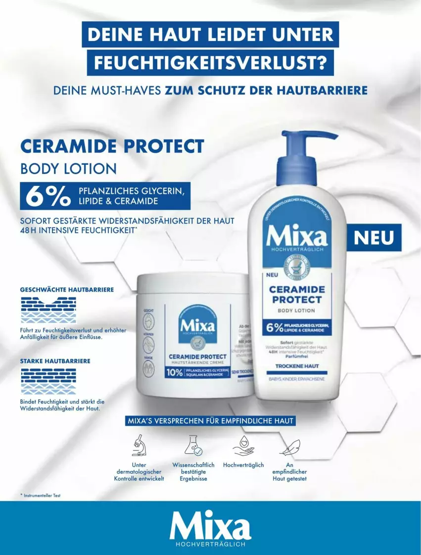 Aktueller Prospekt Dm Drogerie - Prospekte - von 01.06 bis 30.06.2023 - strona 22 - produkty: body, body lotion, Lotion, Mixa, Ti, WICK