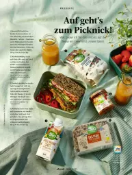 Gazetka promocyjna Dm Drogerie - Prospekte - Gazetka - ważna od 30.06 do 30.06.2023 - strona 49 - produkty: apfel, aufstrich, basilikum, bio, bio gemüse, brot, Cashew, dip, direktsaft, elle, ente, frucht, geback, hafer, haselnuss, Hefe, mandel, mandeln, mango, mehl, müsli, natur, naturland, nuss, saft, schnitten, snack, Soße, studentenfutter, Ti, tisch, toast, tomate, walnuss, walnusskerne, wein, zucker