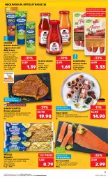 Gazetka promocyjna Kaufland - Spezielle Angebote - Gazetka - ważna od 20.07 do 20.07.2022 - strona 5 - produkty: aioli, angebot, angebote, aqua, baguette, bio, butter, campofrio, chili, chorizo, creme, Datteln, eis, filet, fisch, fleisch, für grill und pfanne, grill, grill und pfanne, HP, ideal für grill, ideal für grill und pfanne, jungbullen, knoblauch, Knoblauchbutter, kräuter, kräuter-butter, kräuterbutter, lachs, lachsfilet, meggle, orange, orangen, pfanne, pflaume, pflaumen, reis, rind, rinder, rum, rumpsteak, sauce, Speck, steak, Tapas, Ti, tisch, und pfanne, WICK