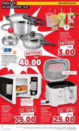 Gazetka promocyjna Kaufland - Spezielle Angebote - Gazetka - ważna od 20.07 do 20.07.2022 - strona 6 - produkty: angebot, angebote, auto, Behälter, De'Longhi, decke, Deckel, edelstahl, elle, fritteuse, Frittierkorb, garraum, Glasdeckel, Gläser, grill, herdarten, Kochtopf, korb, mikrowelle, ring, Schnellkochtopf, spülmaschinen, teller, Ti, timer, topf, topf-set, trinkglas, ZTE