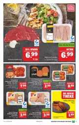 Gazetka promocyjna Marktkauf - Prospekt - Gazetka - ważna od 19.03 do 19.03.2022 - strona 13 - produkty: brustfilet, burger, eis, elle, filet, Geflügel, Geflügel Burger, geschnetzeltes, hähnchen-schenkel, hähnchenbrust, hähnchenschenkel, henkel, paprika, pute, schenkel, steak, steaks, tee, Ti, wiesenhof, Zelt