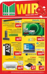 Gazetka promocyjna Marktkauf - Prospekt - Gazetka - ważna od 19.03 do 19.03.2022 - strona 41 - produkty: akku, alexa, angebot, angebote, black label, celeron, drucker, eis, elle, fernbedienung, fernseher, frontkamera, grundig, HDMI, Intel, kamera, lack, Laserdrucker, lautsprecher, lieferservice, notebook, papier, Philips, reis, Samsung, schnellladefunktion, smartphone, ssd, SSD-Speicher, tablet, teller, Ti, uhd, usb, wandhalterung