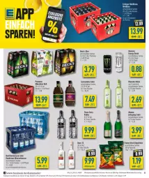 Gazetka promocyjna Diska - Prospekte - Gazetka - ważna od 17.06 do 17.06.2023 - strona 8 - produkty: aktionspreis, Alwa, auer, Bad, bier, chips, chipsfrisch, deka, drink, eis, elle, energy drink, erdinger, flasche, funny-frisch, likör, mineralwasser, monster, mumm, nuss, ouzo, Paula, paulaner, reis, sekt, Three Sixty, Ti, vodka, wasser, wein, ZTE