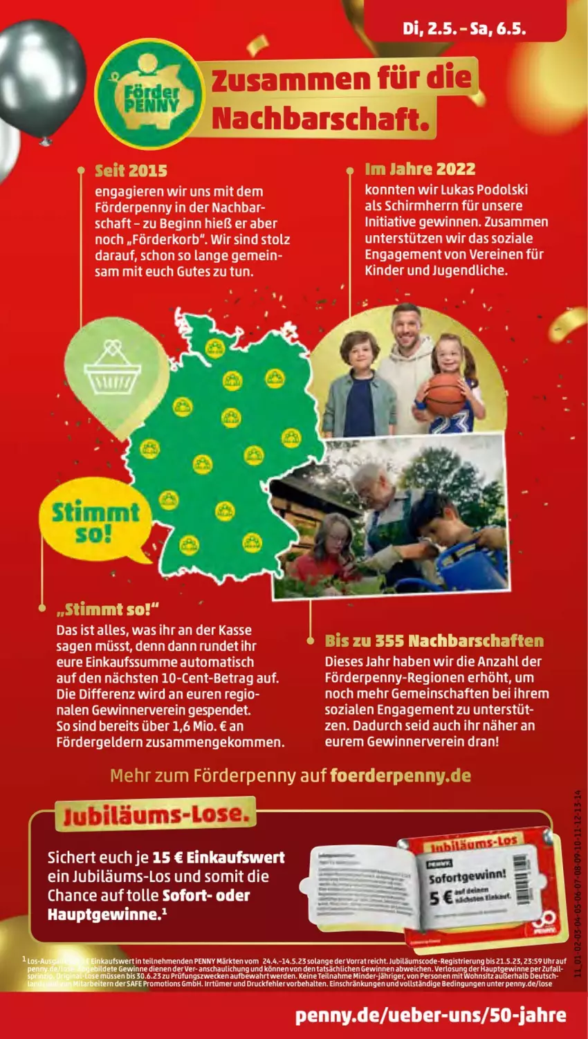 Aktueller Prospekt Penny - Prospekte - von 01.05 bis 06.05.2023 - strona 11 - produkty: auto, erde, gin, Kinder, korb, Odol, Ti, tisch