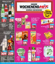 Gazetka promocyjna Hit - Wochenprospekt - Gazetka - ważna od 06.04 do 06.04.2024 - strona 15 - produkty: alkohol, arlo, backmischung, Backmischungen, beutel, bowle, bresso, brillant sekt, burger, cachaça, Cap, captain morgan, Dr. Oetker, eis, elle, filet, filets, fisch, flasche, frucht, katlenburger, keks, Kinder, Meister, Mirácoli, natur, natura, obst, Obstbrand, pasta, Pastagericht, pril, pudding, reis, rel, rum, saupiquet, schoko, schokolade, schokoladen, sekt, smirnoff, söhnlein, söhnlein brillant, spirituosen, thunfisch, Ti, vodka, volvic, waldmeister, wein, white rum, ZTE, zucker