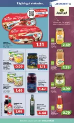 Gazetka promocyjna Combi - Prospekte - Gazetka - ważna od 04.06 do 04.06.2022 - strona 21 - produkty: ananas, apfel, auer, bohne, bohnen, bonduelle, bonduelle goldmais, champignon, champignons, cocktail, decke, elle, erbsen, filet, filets, flasche, gewürz, Gewürzgurke, gewürzgurken, Goldmais, gurke, gurken, hawesta, hering, Herings, heringsfilets, kichererbsen, kidney, kikkoman, kirsch, kirsche, kirschen, lebensmittel, mais, natives olivenöl, natur, natura, olive, oliven, olivenöl, olivenöl extra, ring, sauce, sauerkirschen, soja, tabasco, Ti, Weiße Bohnen