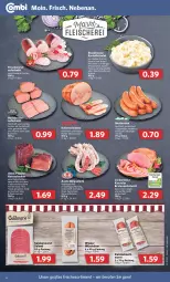 Gazetka promocyjna Combi - Prospekte - Gazetka - ważna od 04.06 do 04.06.2022 - strona 6 - produkty: ammerländer, aufschnitt, backofen, braten, bratenaufschnitt, butter, eintopf, kartoffel, kartoffelsalat, kasseler, kernschinken, kräuter, kräutern, mac, mayonnaise, merl, Mett, metten, Mettenden, natur, Ofen, pfanne, ring, rohschinken, saft, salami, salat, salz, schinken, Spezi, steak, Ti, topf, WICK, wiener, wiener würstchen, wurst, würstchen, Yo, zwiebel