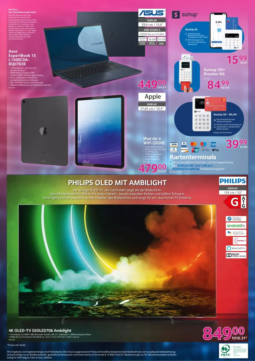 Aktueller Prospekt Selgros - Technik - von 25.08 bis 07.09.2022 - strona 16 - produkty: akku, AMD Radeon, angebot, angebote, asus, deo, eis, fingerabdrucksensor, HDMI, kopfhörer, LG, Oled-TV, radeon, Rauch, reis, ryzen, tablet, Ti, Tiere, usb, ZTE