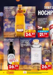 Gazetka promocyjna Netto Marken-Discount - Online-SonderangeboteWein & Spirituosen - Gazetka - ważna od 31.12 do 31.12.2022 - strona 4 - produkty: Bau, blended scotch, eis, elle, frucht, getränk, HP, irish whiskey, korn, lack, Langkornreis, Meister, Mixgetränk, ndk, reis, scotch, smirnoff, spirituosen, Ti, vodka, whiskey, wodka, Yo