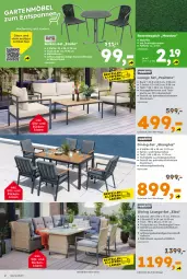 Gazetka promocyjna  - Gazetka - ważna od 19.07 do 19.07.2025 - strona 2 - produkty: Bank, dekokissen, ente, Holz, HP, kissen, latte, lounge-set, möbel, Mode, rasen, Rückenkissen, rückenlehne, sessel, Sofa, Stühl, teppich, Ti, tisch, tischplatte, WICK