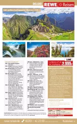 Gazetka promocyjna Rewe Reisen - Reiseprospekt - Gazetka - ważna od 31.01 do 31.01.2022 - strona 23 - produkty: ACC, buch, deutschsprachige reiseleitung, eier, eis, elle, ente, Heu, inklusivleistungen, kreuzfahrten, mac, rama, reis, reiseverlauf, rel, Ria, Ti, uhr, wasser, zucker