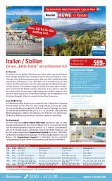 Gazetka promocyjna Rewe Reisen - Reiseprospekt - Gazetka - ważna od 31.01 do 31.01.2022 - strona 6 - produkty: asti, axe, Bad, Bademantel, buch, deo, deutschsprachige reiseleitung, dusche, eier, eis, elle, fanta, inklusivleistungen, kaffee, Kette, kurtaxe, Mantel, Mode, natur, reis, rezept, ring, rum, slip, Slipper, tee, Ti, tisch, uhr, wolle