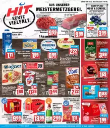 Gazetka promocyjna Hit - Wochenprospekt - Gazetka - ważna od 10.02 do 10.02.2024 - strona 1 - produkty: Becher, beere, beeren, beutel, butter, chips, cola, coupon, coupons, crunchips, ecco, eis, ferrero, filet, flasche, frische milch, frucht, fruchtsecco, géramont, glasflasche, heidelbeere, heidelbeeren, joghur, joghurt, kaffee, kaffeepads, Käse, Kette, knorr, knorr fix, kuchen, kühlschrank, lorenz, lorenz crunchips, mascarpone, medaillons, meggle, Meister, melitta, milch, müsli, natur, nuss, obst, Pfannkuchen, philadelphia, pizza, reis, reiss, rind, rinder, ritter, ritter sport, rotkäppchen, sahne, Sahnejoghurt, salat, salate, Schmelzkäse, Schrank, schwein, schweine, schweinefilet, sekt, senseo, Sport, ssd, Streichzart, Ti, vita, vitalis, vitalis müsli, wagner, weihenstephan, wein, weine, zott, ZTE