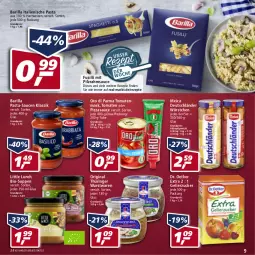 Gazetka promocyjna Real - Gazetka - ważna od 04.06 do 04.06.2022 - strona 9 - produkty: barilla, bio, Dr. Oetker, eis, fusilli, gelierzucker, gin, hartweizen, italienische pasta, meica, original thüringer, oro di parma, pasta, pasta-sauce, pizza, reis, rezept, rezepte, ring, sauce, saucen, suppe, suppen, tomate, tomaten, tomatenmark, wurst, würstchen, zucker