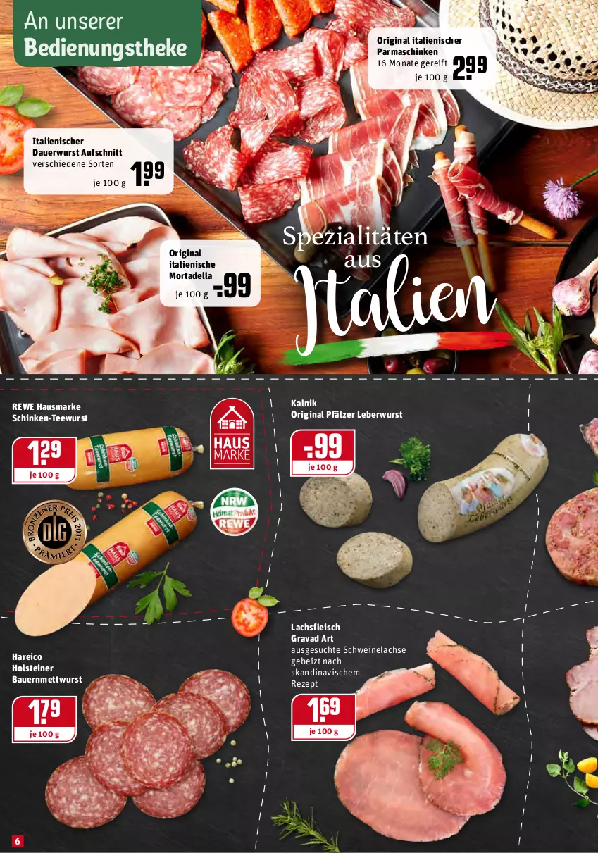 Aktueller Prospekt Rewe - Diese Woche im Angebot! - von 12.07 bis 17.07.2021 - strona 6