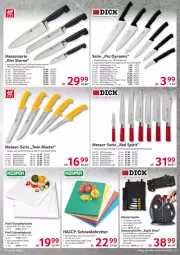 Gazetka promocyjna Selgros - Gastronomie - Gazetka - ważna od 31.05 do 31.05.2022 - strona 13 - produkty: ACC, ajax, brot, edelstahl, eier, eis, fleisch, garnier, küche, Küchen, messer, office, schneidebrett, Spezi, Tasche, tee, Ti, Tranchierbrett, usb, weck