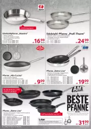 Gazetka promocyjna Selgros - Gastronomie - Gazetka - ważna od 31.05 do 31.05.2022 - strona 14 - produkty: backofen, braten, bratpfanne, braun, cin, edelstahl, Edelstahl-Pfanne, eis, fisch, fleisch, herdarten, HP, karamell, Ofen, pfanne, pfannen, sandwich, schmorpfanne, spülmaschinen, tee, Ti, wok