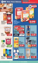 Gazetka promocyjna Combi - Prospekte - Gazetka - ważna od 16.07 do 16.07.2022 - strona 12 - produkty: angebot, angebote, Becher, beutel, birkel, bohne, bohnen, creme, Dr. Oetker, eis, erbsen, feinkost, filet, filets, flasche, gelierzucker, hawesta, heinz, hering, Herings, heringsfilets, kichererbsen, kidney, kölln, konfitüre, meerrettich, miracel, miracel whip, nudel, nudeln, nuss, nuss-nougat-creme, nusspli, reis, Rettich, ring, rote bete, sauce, saucen, Schwartau, Ti, zentis, zucker