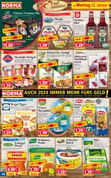 Gazetka promocyjna Norma - Norma - Gazetka - ważna od 29.01 do 29.01.2024 - strona 10 - produkty: auer, Bau, Bauer, Becher, brezel, brot, Brühe, eintopf, eis, erbsen, flasche, fleisch, frucht, gutsleberwurst, hühner, Käse, knoblauch, kräuter, kräuterlikör, kühlregal, Lauchzwiebel, leberwurst, likör, linsen, linsen-eintopf, mac, meerrettich, Mett, mettwurst, nuss, obazda, pasta, pils, pizza, premium pils, regal, reis, Rettich, Rotwurst, saft, schinken, schnitzel, schwein, schweine, schweinefleisch, Spezi, suppe, suppen, Ti, topf, wein, weine, wurst, zwiebel