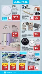 Gazetka promocyjna Aldi Nord - Von Montag - Gazetka - ważna od 03.05 do 03.05.2025 - strona 14 - produkty: auer, auto, batterie, batterien, Bau, brie, dell, eis, elle, expertiz, gin, Grom, Hygrometer, kissen, lachs, Mode, office, ordner, Rauch, reis, Ria, Rückenkissen, Signal, sitzkissen, steckdose, Steckdosenleiste, Ti, tiefpreis, tisch, uhr, usb, wanduhr, würfel, ZTE