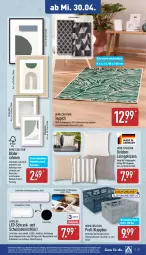 Gazetka promocyjna Aldi Nord - Von Montag - Gazetka - ważna od 03.05 do 03.05.2025 - strona 21 - produkty: aldi, Bewegungssensor, bilderrahmen, dell, eis, elle, gin, kissen, Klappbox, Magnets, Mode, ndk, reifen, reis, Ria, ring, Schal, Schale, Schrank, schubladen, teller, teppich, Ti, usb, wasser, ZTE