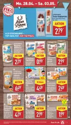Gazetka promocyjna Aldi Nord - Von Montag - Gazetka - ważna od 03.05 do 03.05.2025 - strona 9 - produkty: aldi, apfel, Apfelstrudel, auer, aus der tiefkühlung, Backhendl, beutel, dip, eis, Germ, gin, händlmaier, Hendl, Käse, Knödel, Kraut, leberkäs, Maus, reifen, reis, Sauerkraut, senf, Strudel, Ti, tiefpreis, Weißwurst, wurst, ZTE