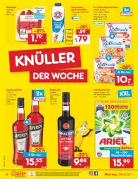 Gazetka promocyjna Netto Marken-Discount - Filial-Angebote - Gazetka - ważna od 05.03 do 05.03.2022 - strona 2 - produkty: amaro, aperol, ariel, ariel waschmittel, bärenmarke, Dr. Oetker, eis, frische milch, kräuter, kräuterlikör, likör, Mett, metten, Mettenden, milch, ndk, pizza, rama, ramazzott, ramazzotti, reis, ristorante, ristorante pizza, Ti, versandkostenfrei, waschmittel, zott