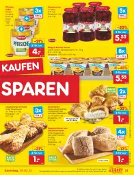 Gazetka promocyjna Netto Marken-Discount - Filial-Angebote - Gazetka - ważna od 05.03 do 05.03.2022 - strona 21 - produkty: angebot, auer, backofen, brötchen, butter, eis, frucht, Käse, Käsestangerl, kirsch, kirsche, kirschen, Laugenstange, maggi, Ofen, pfirsich, pfirsiche, quark, reis, roggenbrötchen, sauerkirschen, speisequark, steinofen, stube, Tasche, terrine, Ti, Tiere, ZTE