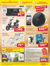 Gazetka promocyjna Netto Marken-Discount - Filial-Angebote - Gazetka - ważna od 05.03 do 05.03.2022 - strona 33 - produkty: akku, akku-bohrschrauber, angebot, apfel, Apfelkuchen, Bohrschrauber, brandt, buch, eis, Elektro, Elektroroller, fisch, fische, Fischer, Garten, gutschein, gutscheine, Holz, inklusivleistungen, kaffee, kracher, kuchen, ladegerät, leonardo, Liege, milch, Mode, ndk, pril, Radio, Reinigung, reis, reiseveranstalter, rel, Ria, Roller, rum, Saugroboter, Schaukel, Schaukelliege, smartphone, Sport, tee, Ti, trendtours touristik gmbh, uhr, versandkostenfrei, vorteilspreis, wolle, ZTE