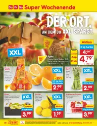 Gazetka promocyjna Netto Marken-Discount - Filial-Angebote - Gazetka - ważna od 05.03 do 05.03.2022 - strona 36 - produkty: Birnen, eis, früchte, LG, ndk, orange, orangen, pflaume, pflaumen, reis, Schal, Schale, spargel, spargel grün, Ti, tomate, tomaten, versandkostenfrei, zitrone, zitronen