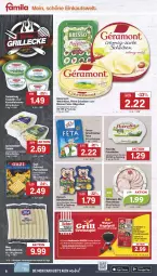 Gazetka promocyjna Famila - Prospekte - Gazetka - ważna od 05.08 do 05.08.2023 - strona 8 - produkty: Becher, Berger, beutel, bio, bley, bratwurst, bresso, creme, eis, feta, fleisch, fleischkäse, frischkäse, géramont, gewinnspiel, grill, grillbratwurst, kartoffel, Käse, Kugel, kugelgrill, LG, nürnberger, petrella, pfanne, pfannen, pfannenkäse, reinert, reis, rel, rostbratwurst, salat, salate, spreewälder, Ti, tzatziki, und pfanne, weber, weichkäse, wiltmann, wurst, ZTE