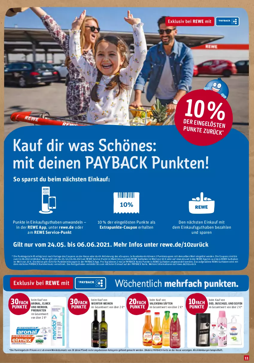 Aktueller Prospekt Rewe - REWE Ihr Kaufpark - von 25.05 bis 29.05.2021 - strona 11